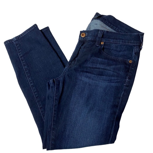 LUCKY BRAND Dark Wash Pencil Capri Jeans Size 10/30 - Picture 5 of 16